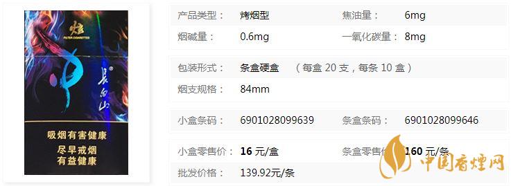 長白山炫多少錢一盒 長白山炫香煙價(jià)格表一覽