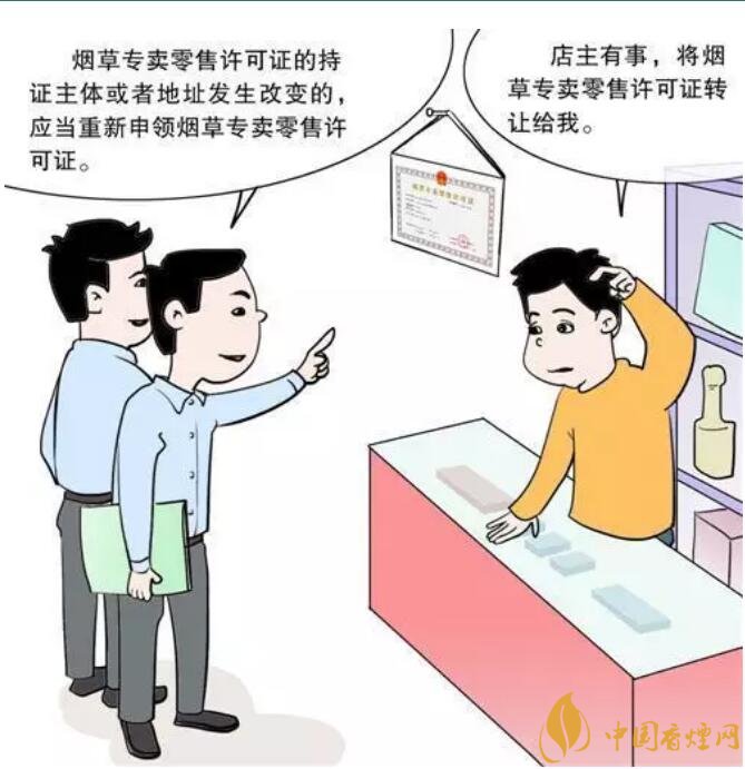煙草專賣零售許可證可以轉(zhuǎn)讓嗎，不能