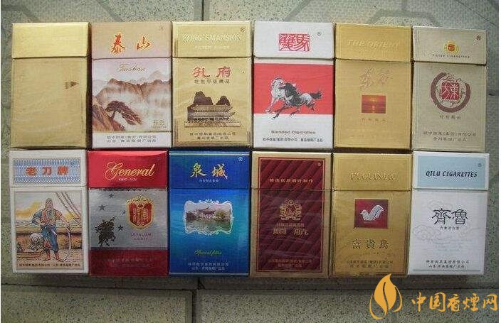 山東人喜歡抽什么煙，山東香煙價(jià)格表和圖片