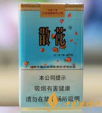 老牌卷煙散花軟藍(lán)一款河南非常親民的口糧香煙！