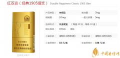 紅雙喜(經(jīng)典1905細(xì)支)價格與口感分析